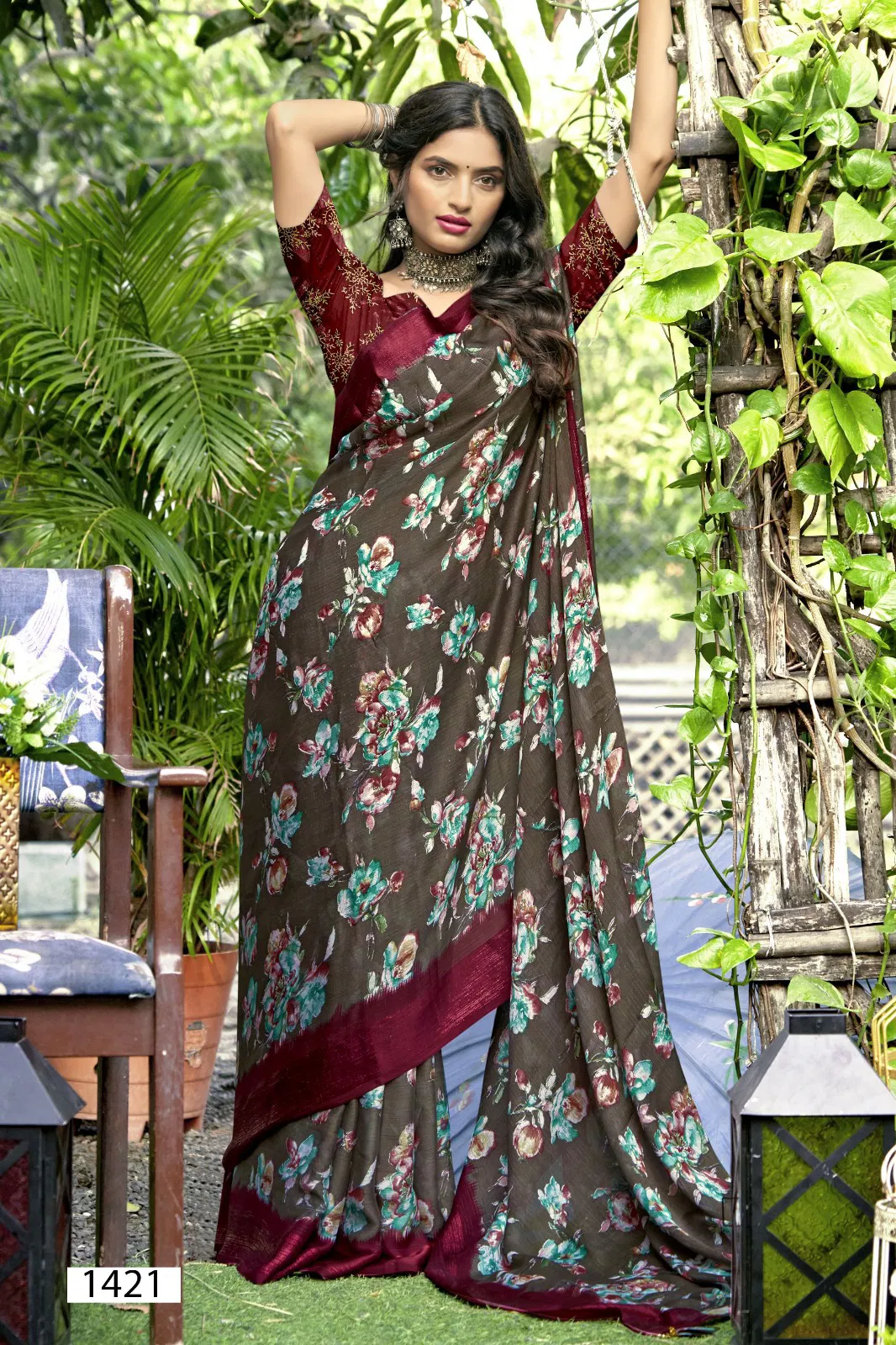 Ishmeet Vol 7 By Vallabhi Chiffon Printed Daily Wear Saree Wholesale Online